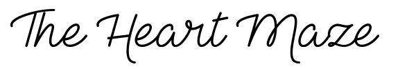 The Heart Maze font preview